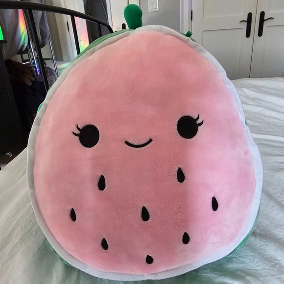 12" Wanda the Watermelon Squishmallows Kellytoy - Picture 1 of 2